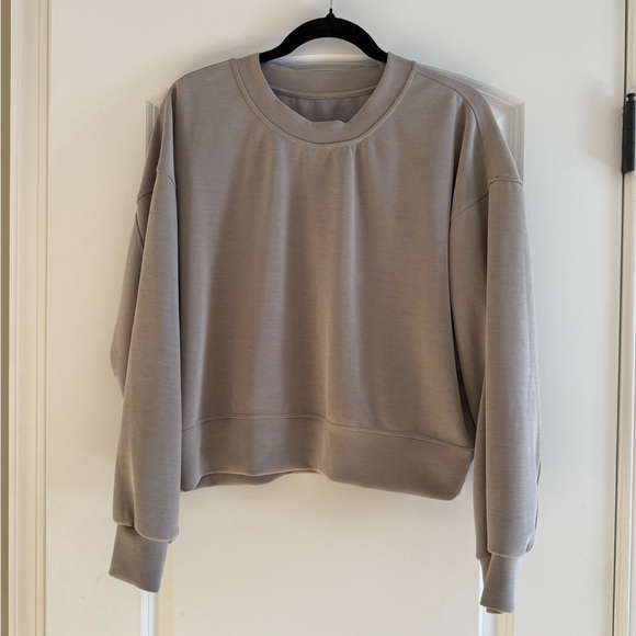 lululemon athletica Tops - Softstreme Perfectly Oversized
Cropped Crew